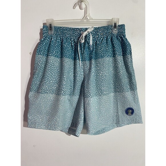 Chubbies Swim Trunks Mens M Blue Classic 7” The Whale Sharks Resort Cruise NWOT - Picture 1 of 10